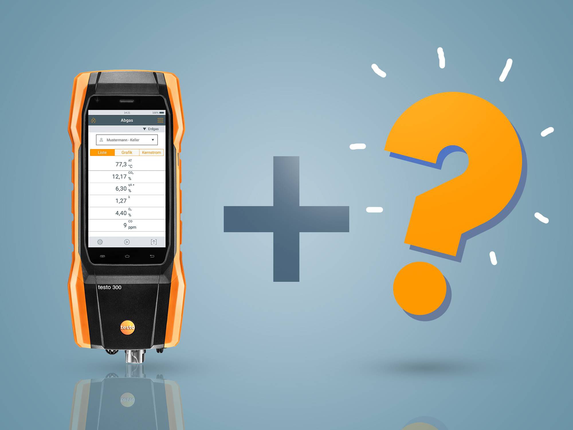 Online-Produktberater testo 300