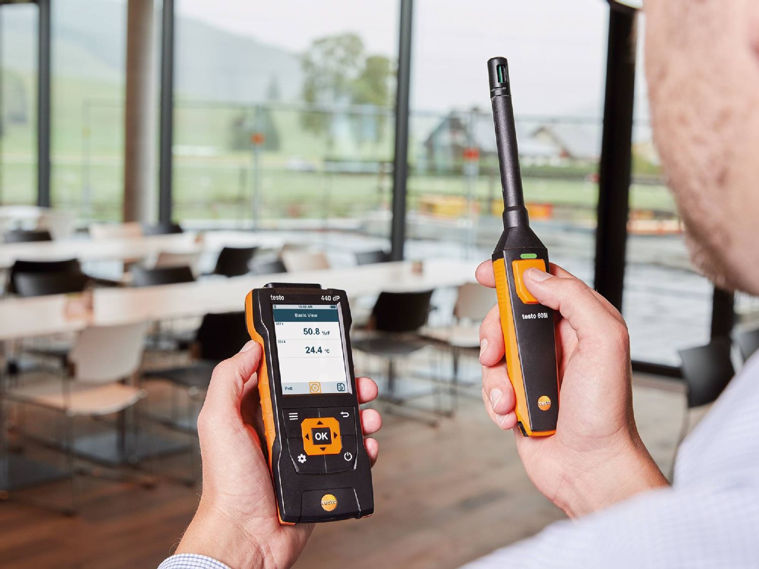 testo 440 humidity kit with Bluetooth
