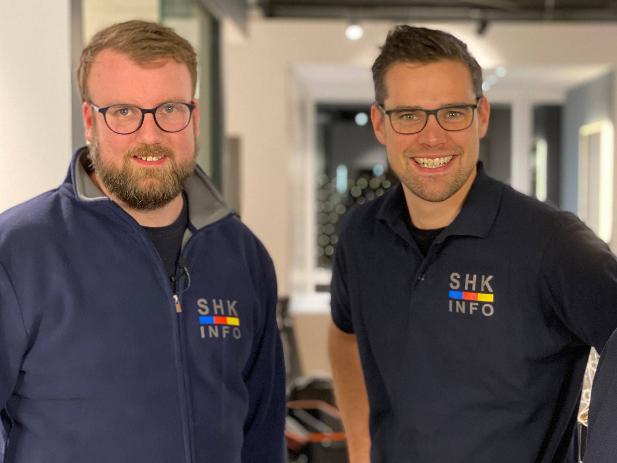 Marco Rzeski und Marcel von Zons von SHK info