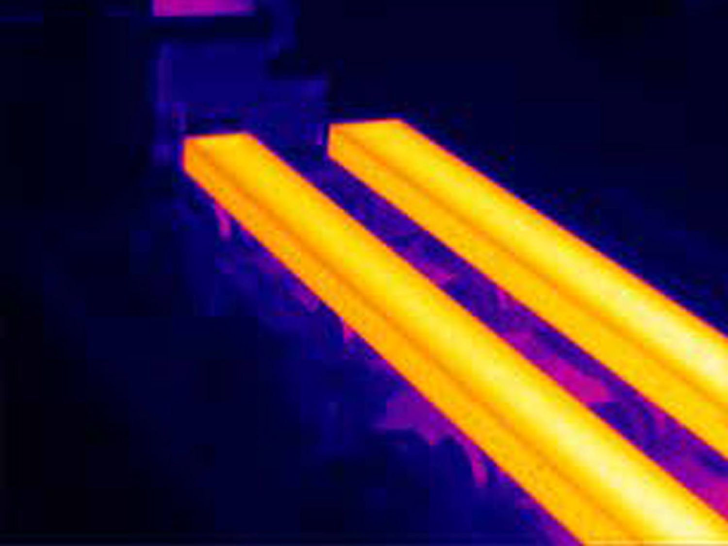 Monitoring temperature steel