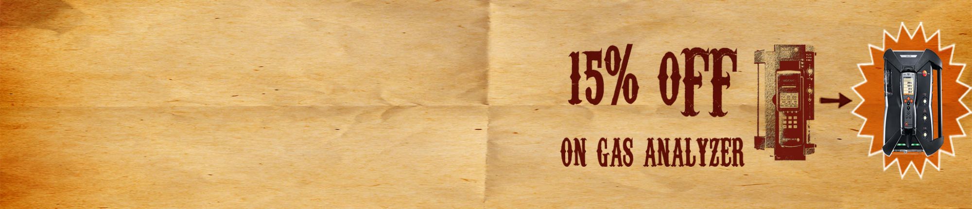 Get 15% off on your new testo 350.<br type="_moz" />