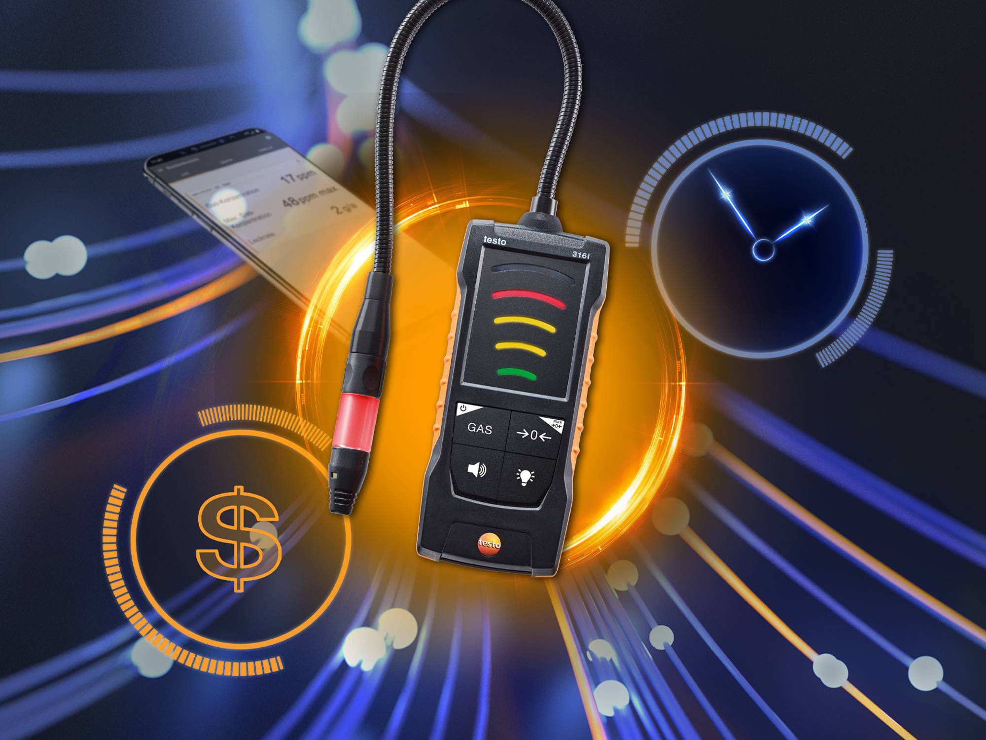 Leak detectors testo 316