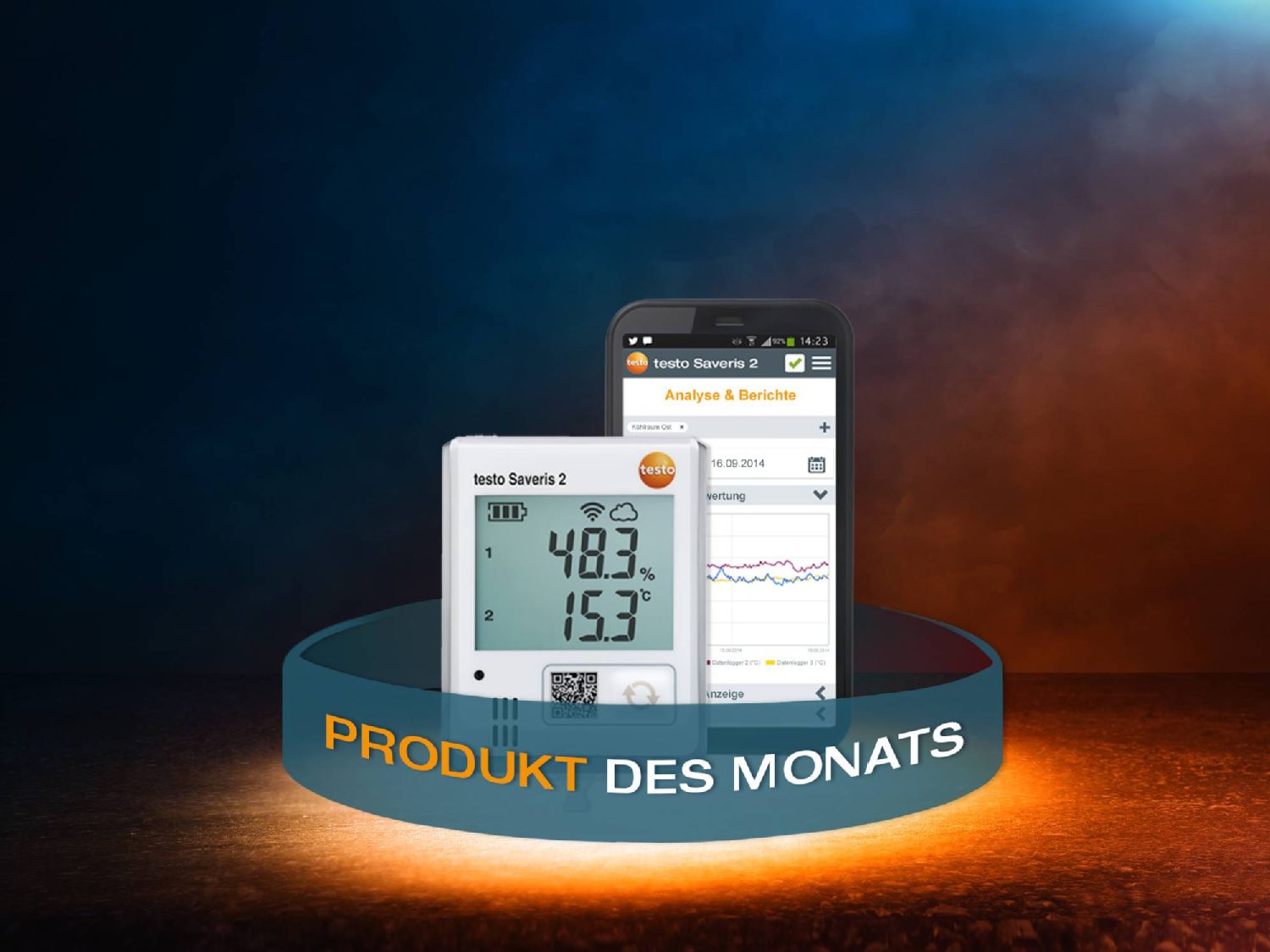 WLAN-Datenlogger-System testo Saveris 2