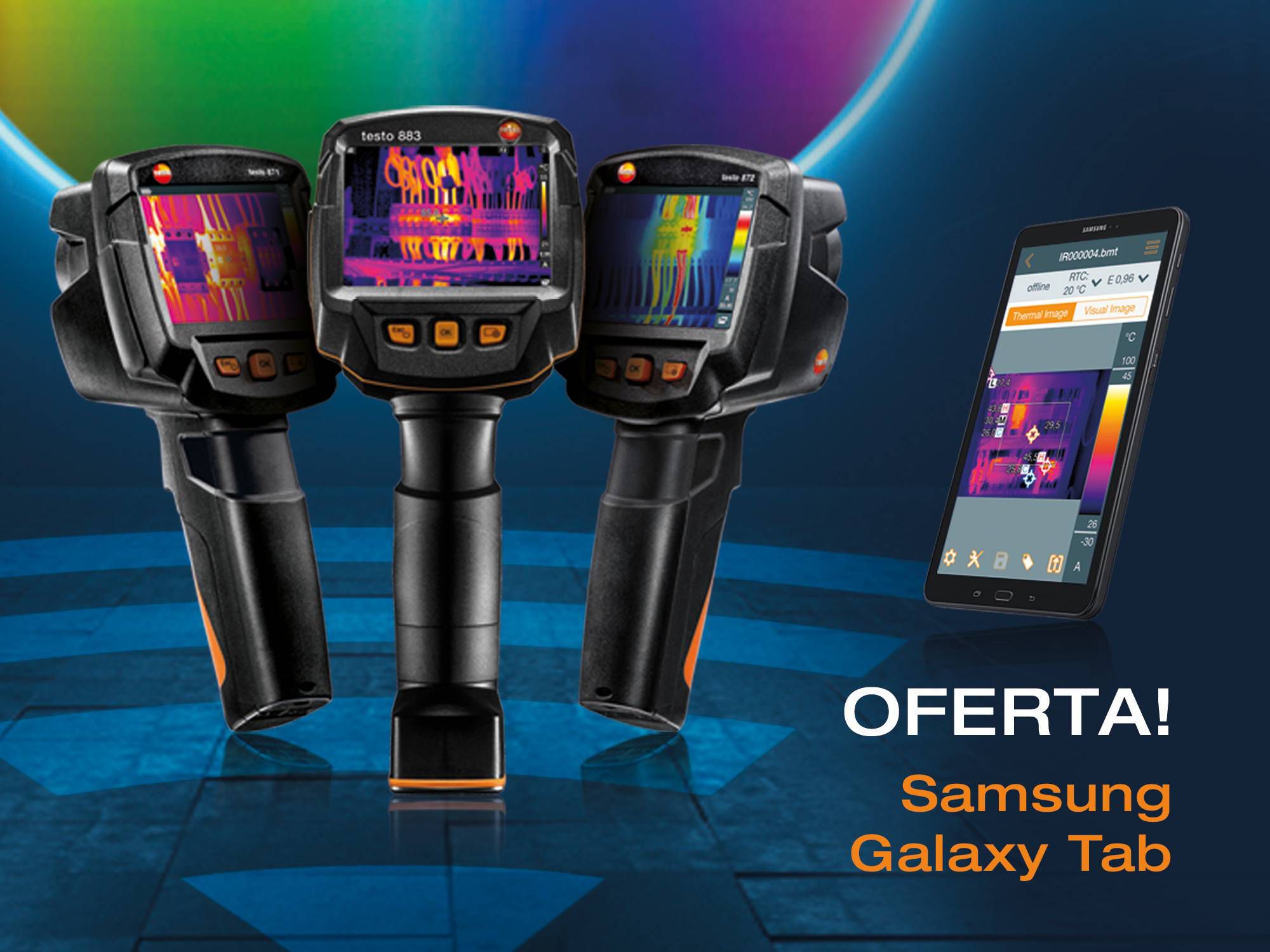 Promoção câmaras testo