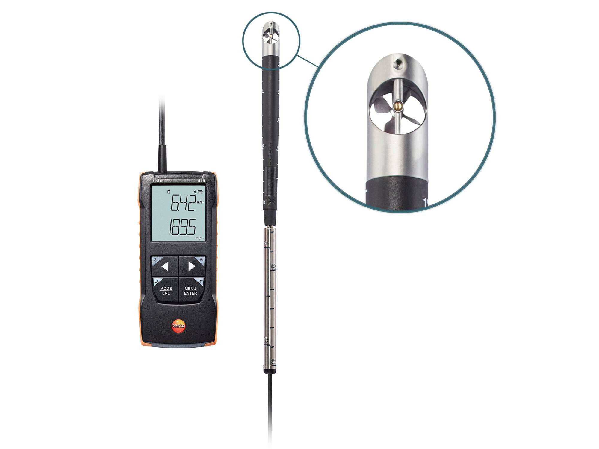 Testo 416 An mom tre Num rique H lice De 16 Mm Avec Connexion L Testo 416 An mom tre Num rique H lice De 16 Mm Avec Connexion L