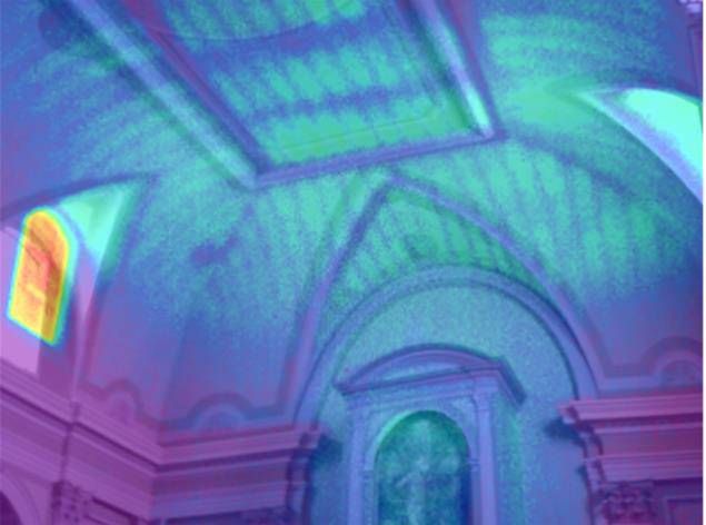 termografia testo 872 chiesa