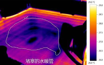 水暖管的堵塞檢測