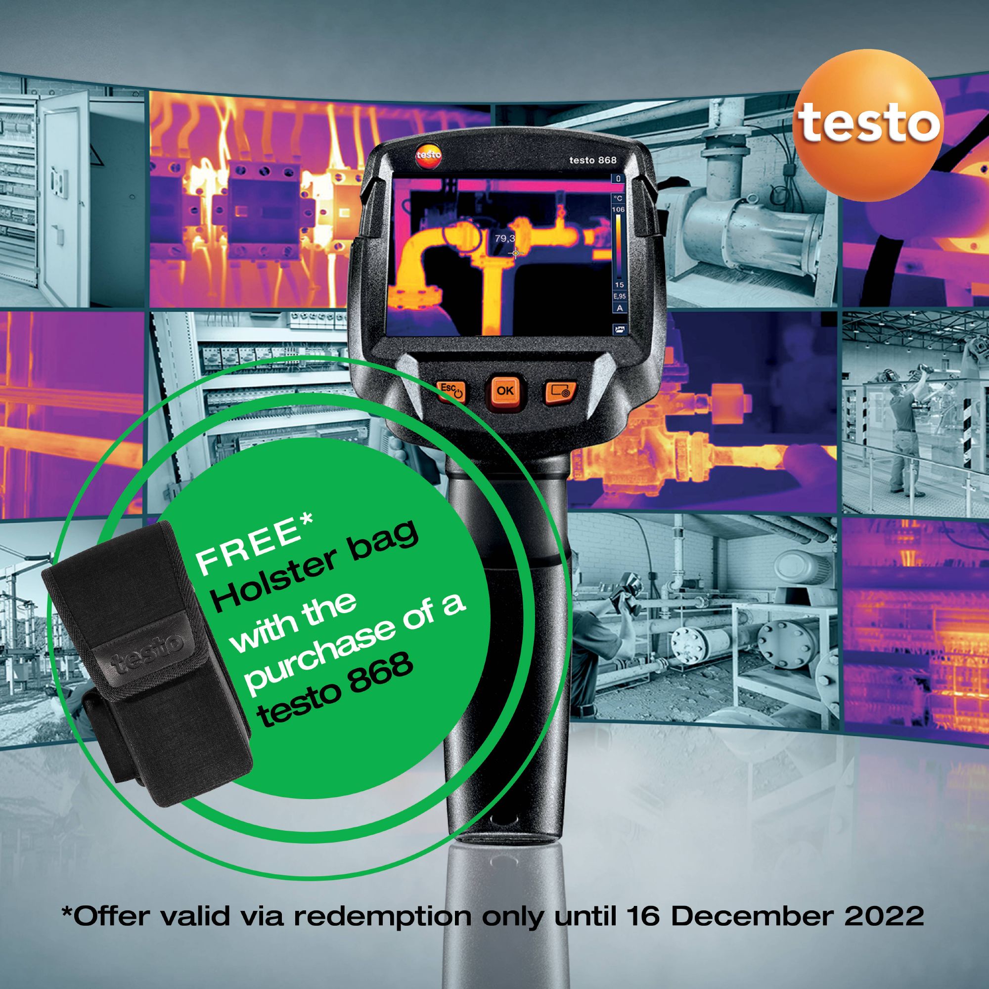 Thermal imaging cameras with a great offer! Testo Australia