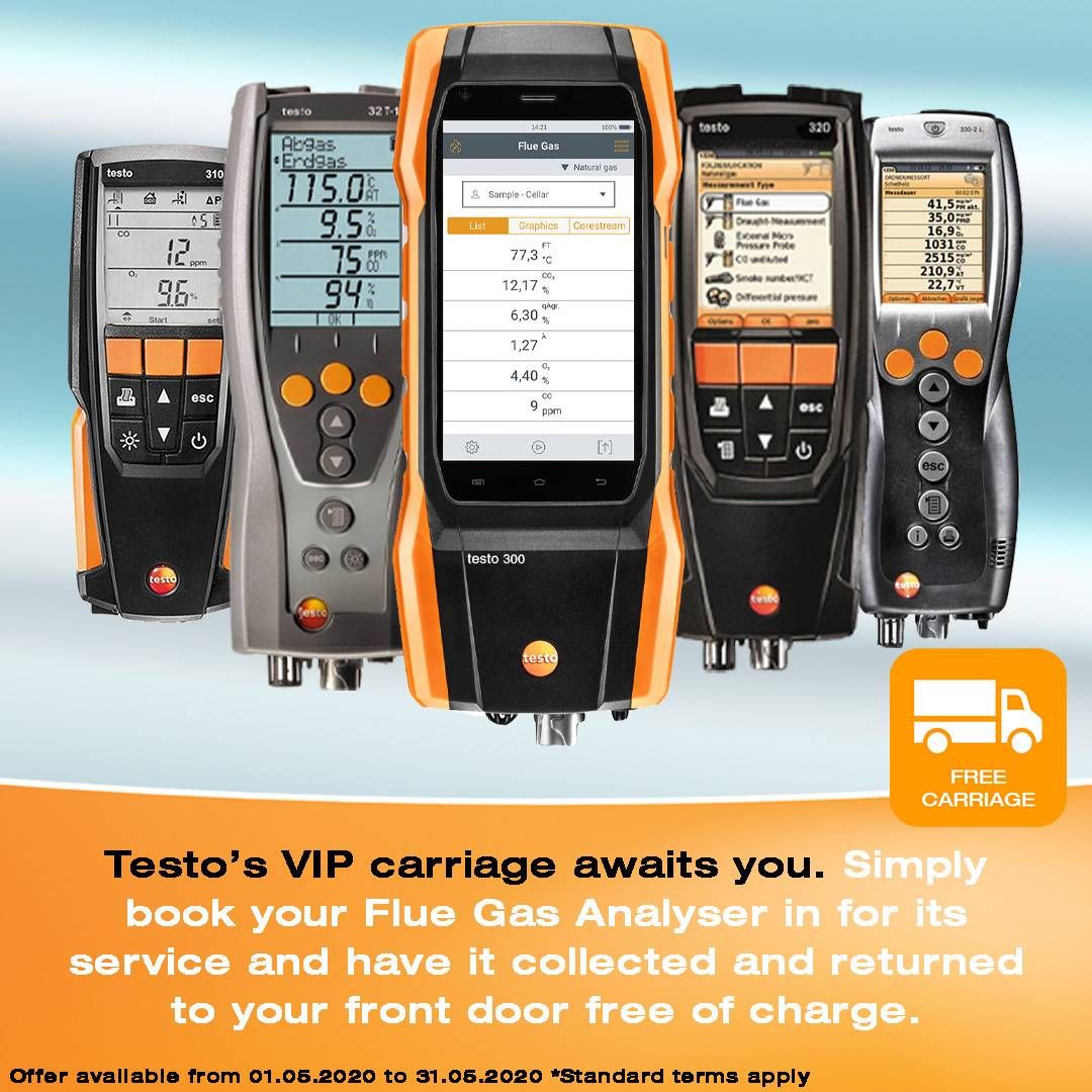 Flue Gas Analyser Service Testo Ltd