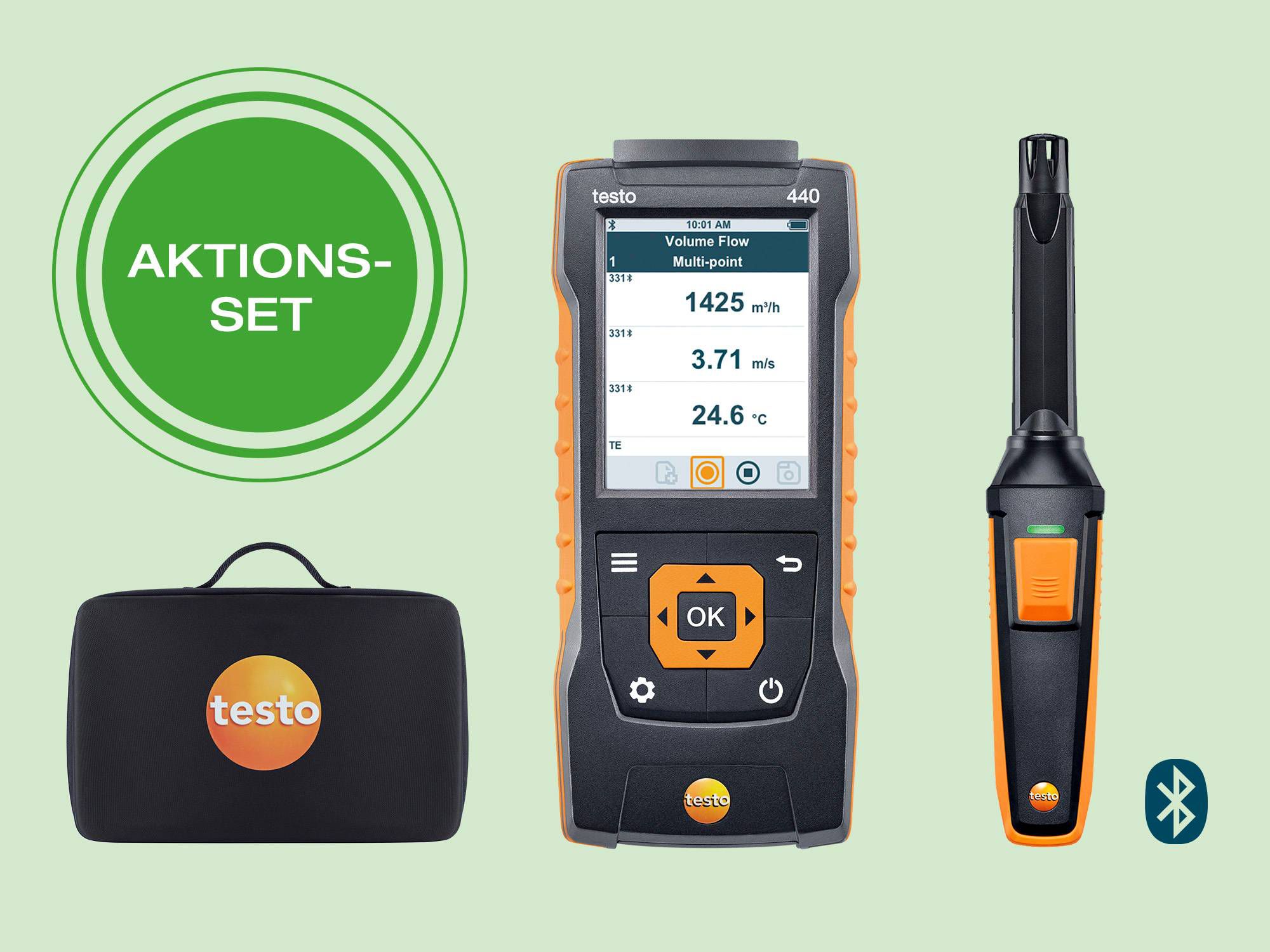 testo 440 CO₂-Set