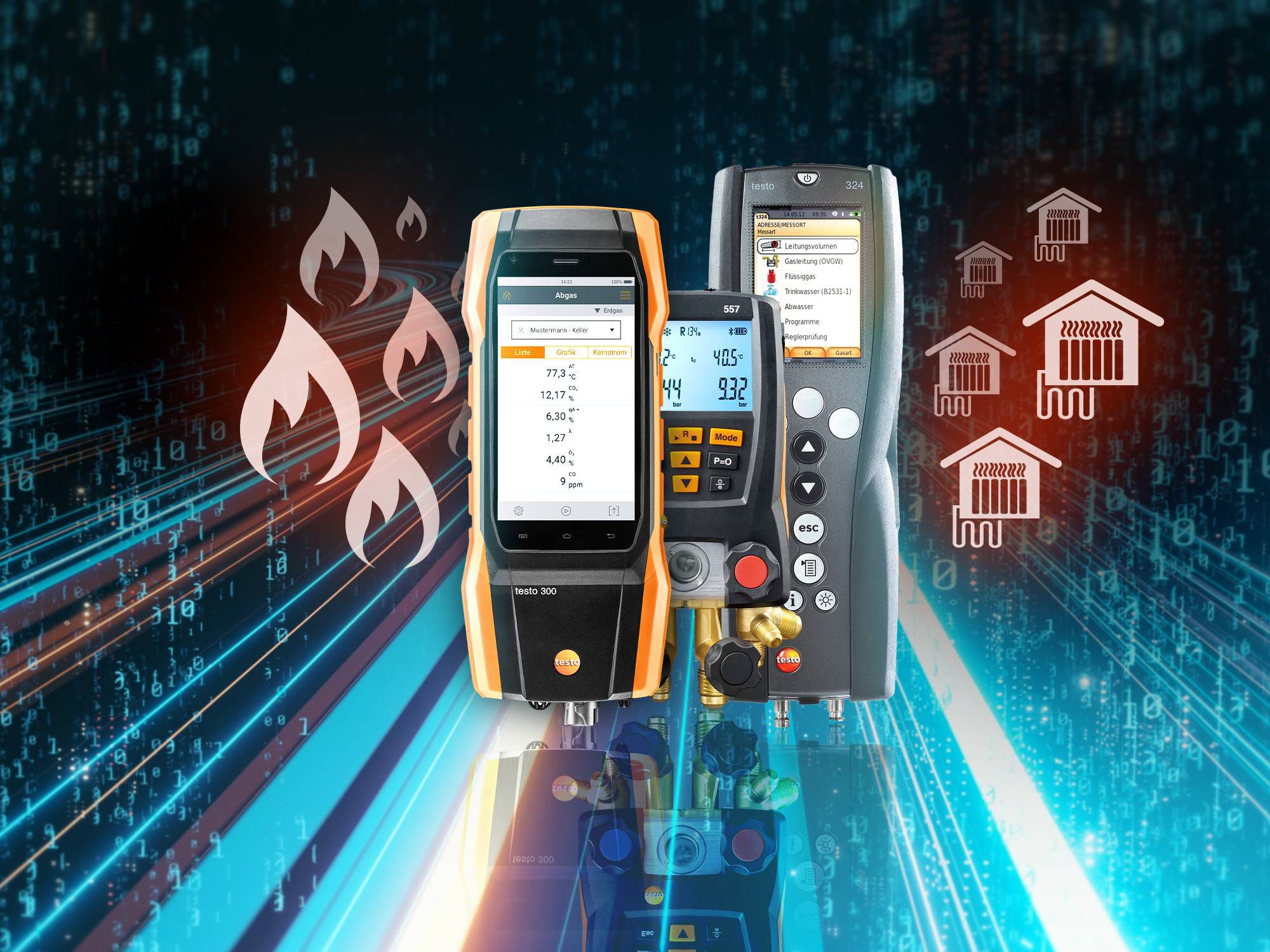 Clever sparen mit Akion-Sets - Service an Heizungsanlagen und Wärmepumpen