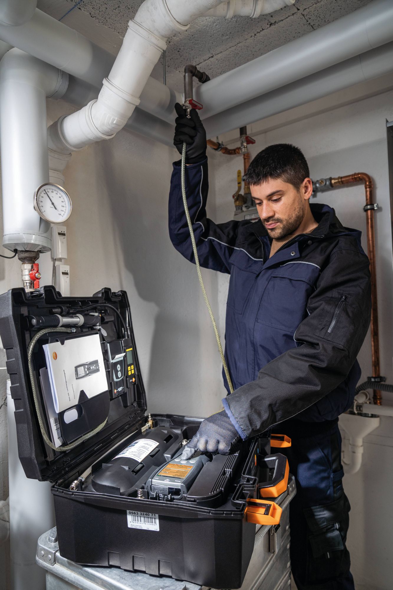 Testo 324 Conjunto P Medi o E Testes Estanqueidade Vazamento 