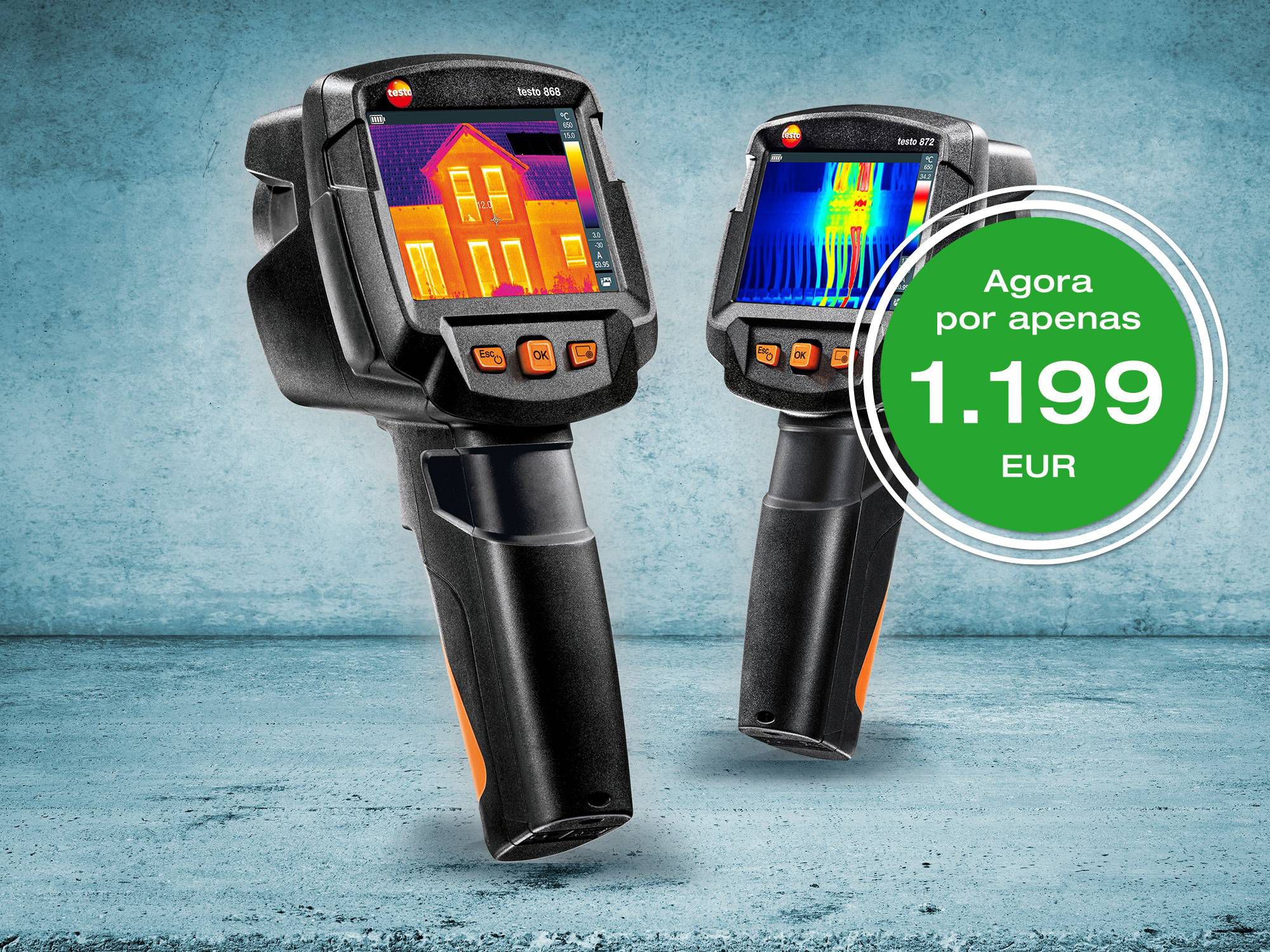 The new thermal imagers from Testo.