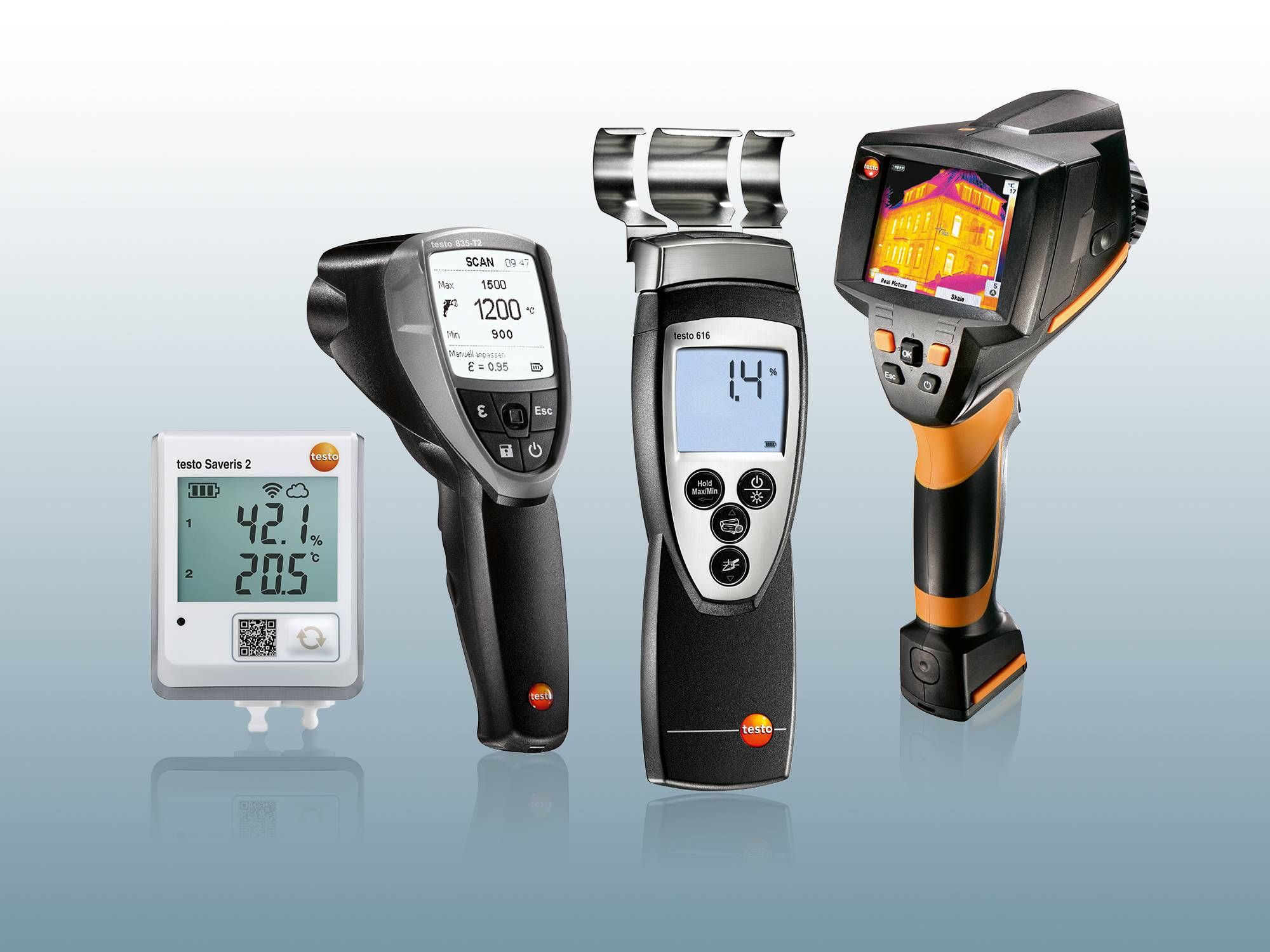 Further moisture meters from Testo