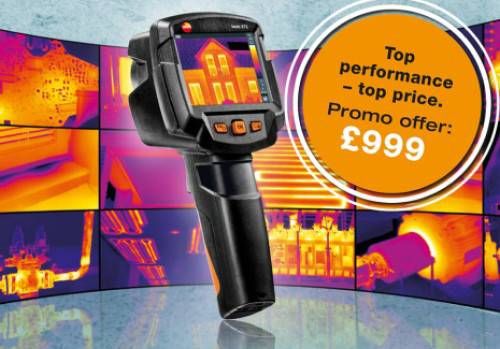 testo 868: Smart and networked thermal imaging.