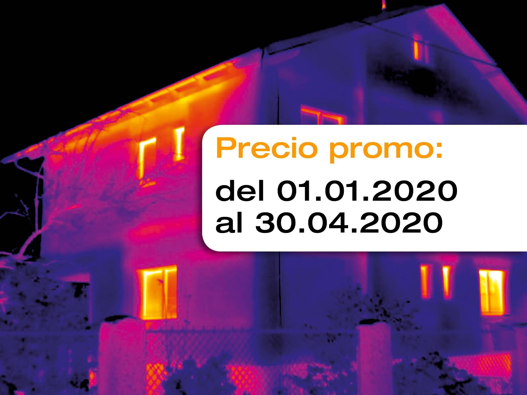 testo 872: Termografía inteligente con excelente calidad de imagen.