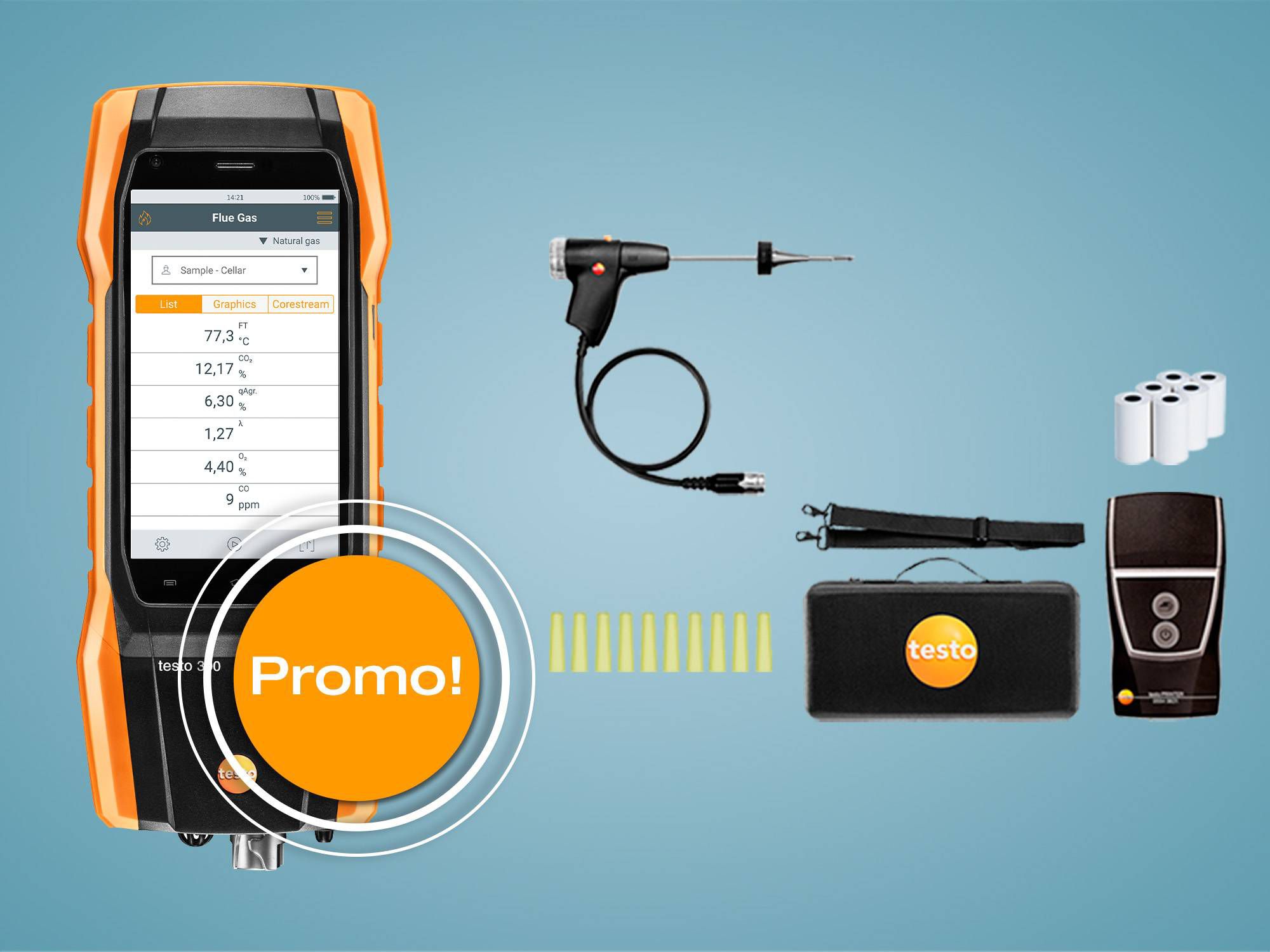 Promo testo 300 kit 1
