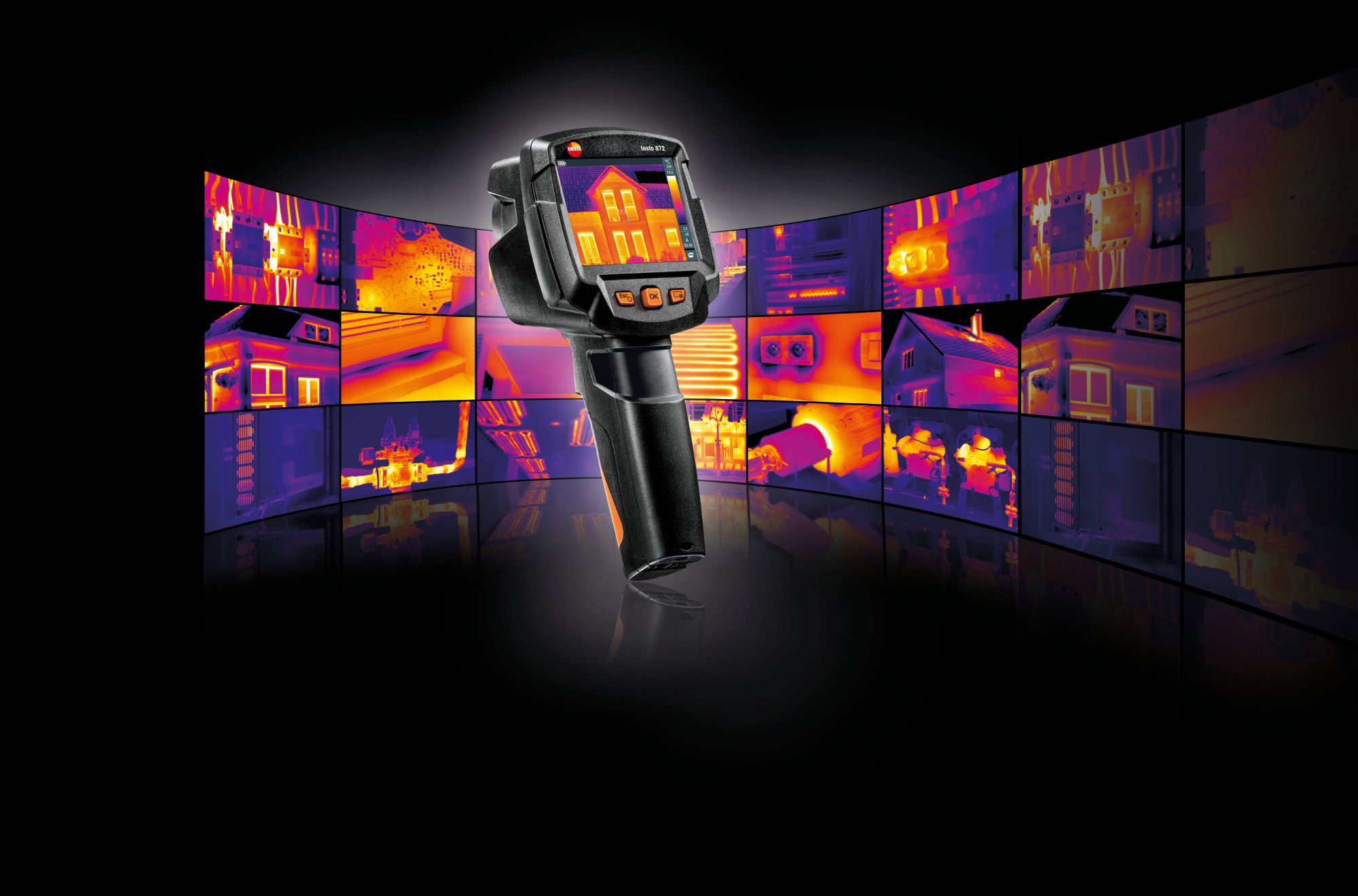 The new thermal imagers  from Testo.  