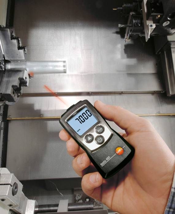 testo 460 - Tachometer | Optisch | Toerental | Parameters | Testo BV
