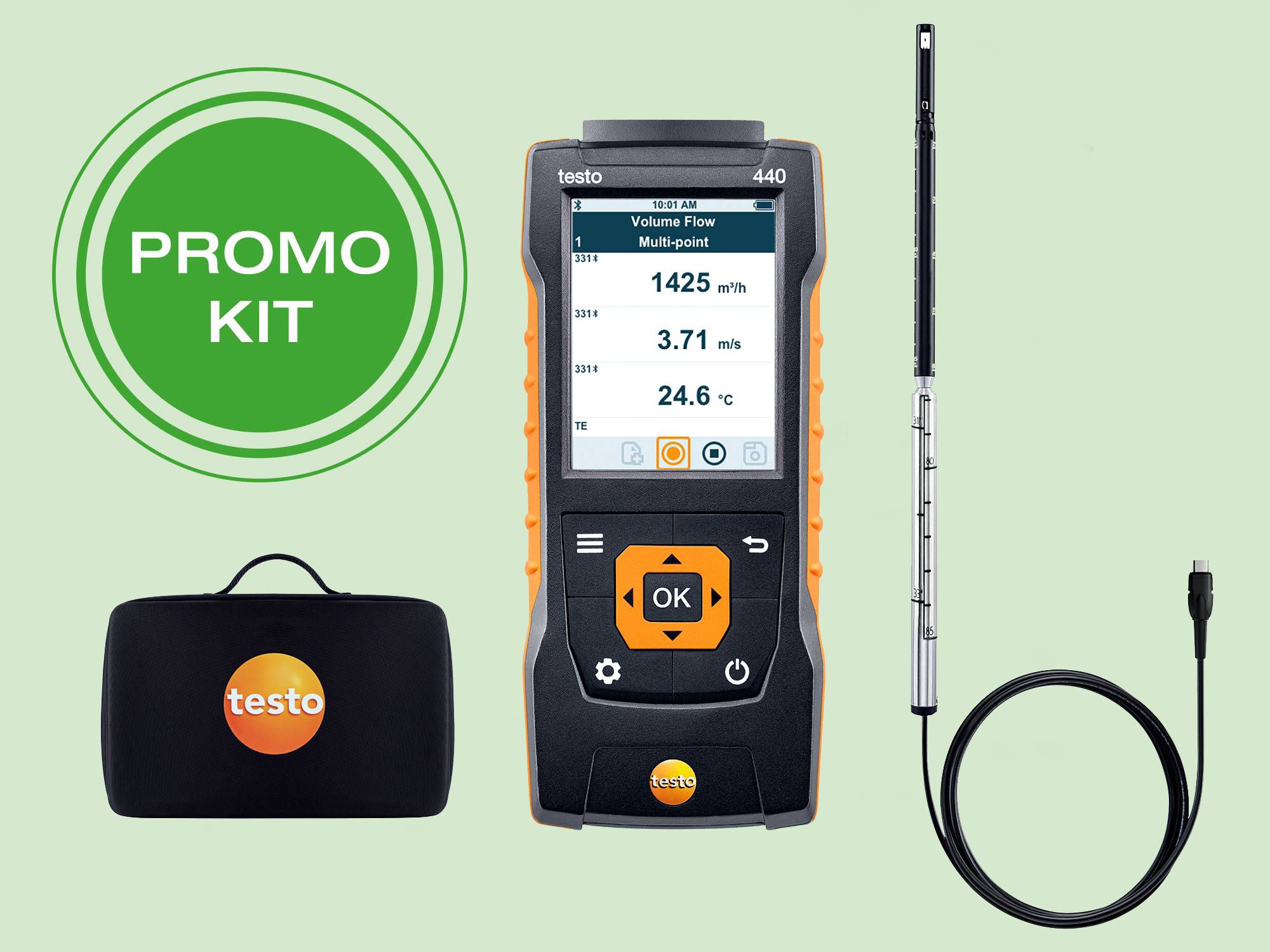 testo 440 hot wire kit